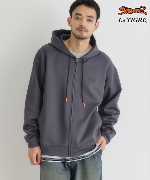 Right-on（ライトオン） パーカー 「Le TIGRE」ダンボールロゴ