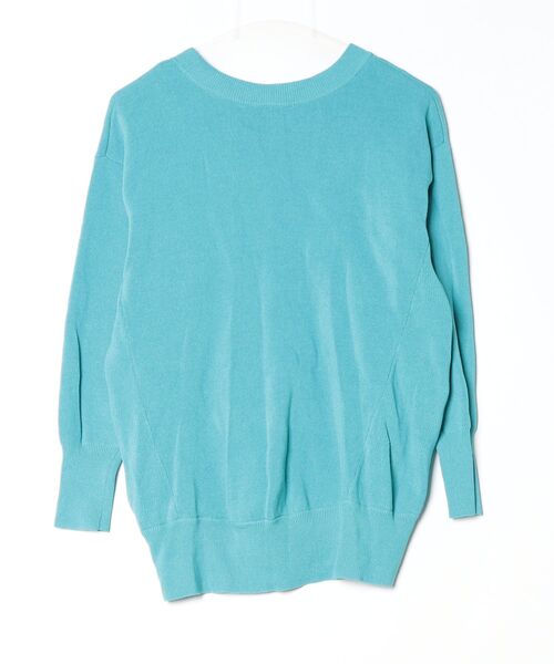 「nitca」 長袖ニット FREE ブルー レディース_画像2