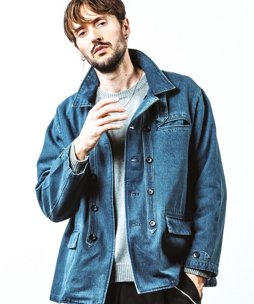 NO ID.（ノーアイディー） デニムジャケット ONE SIZE インディゴ