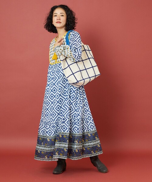 「Freada」 「beej」トートバッグ ONE SIZE ブルー レディース_画像2