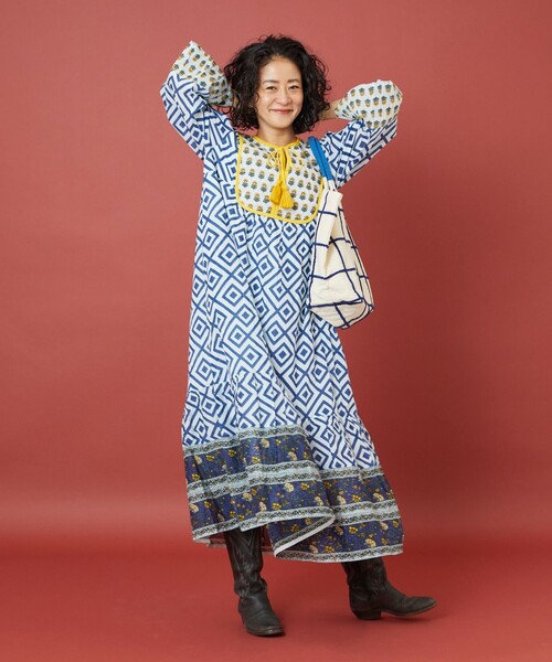 「Freada」 「beej」トートバッグ ONE SIZE ブルー レディース_画像3