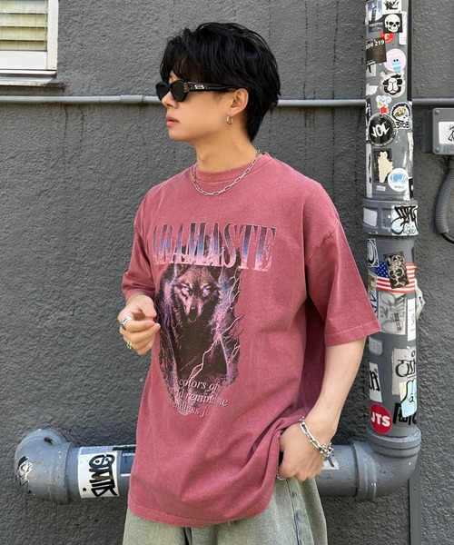 「ADAMASTE」 半袖Tシャツ MEDIUM ホワイト系その他3 メンズ_画像6
