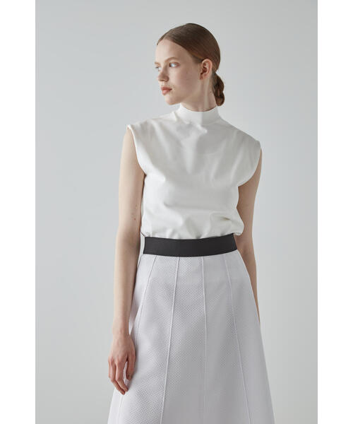 ◆美品◆ アドーア  ノースリーブ ニットトップス コットン  38 ADORE（アドーア） ノースリーブニット 38 ブラック レディース