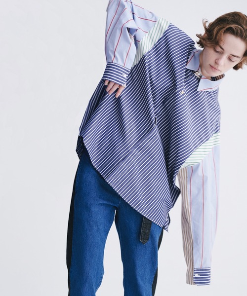 「CULLNI」 長袖シャツ 2 ブラック メンズ_画像3