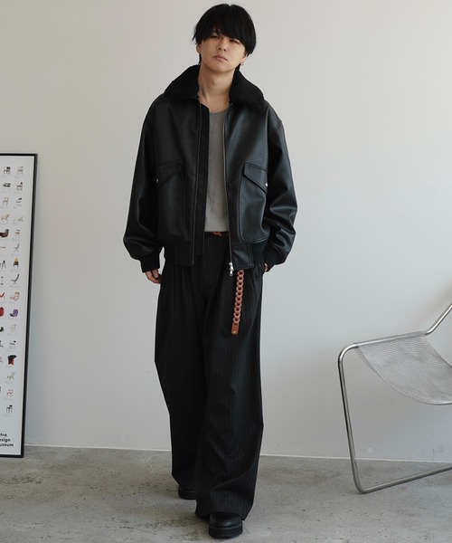 「WYM LIDNM」 ブルゾン S ブラック メンズ_画像3