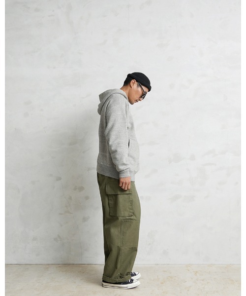 「WAIPER.inc」 カーゴパンツ 14 オリーブ メンズ_画像7