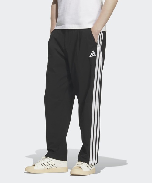 ハル　adidasパンツXLサイズ adidas（アディダス） パンツ ストレッチ ツイル ルーズフィット