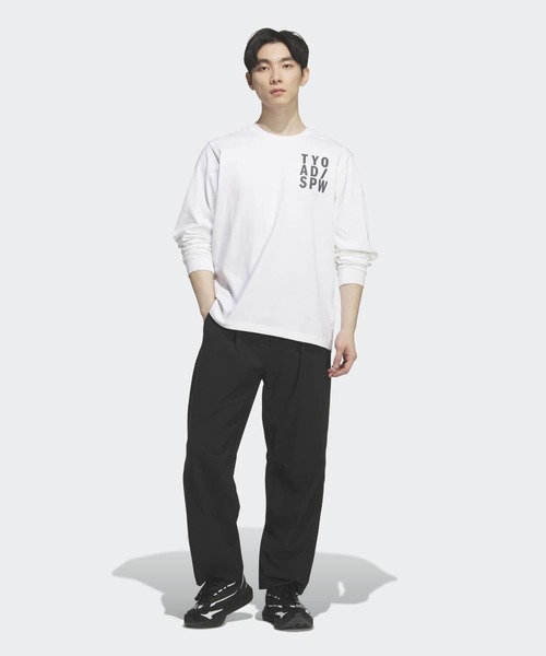 ハル　adidasパンツXLサイズ adidas（アディダス） パンツ ストレッチ ツイル ルーズフィット