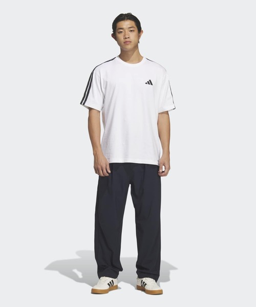 adidas（アディダス） パンツ ストレッチ ツイル ルーズフィット