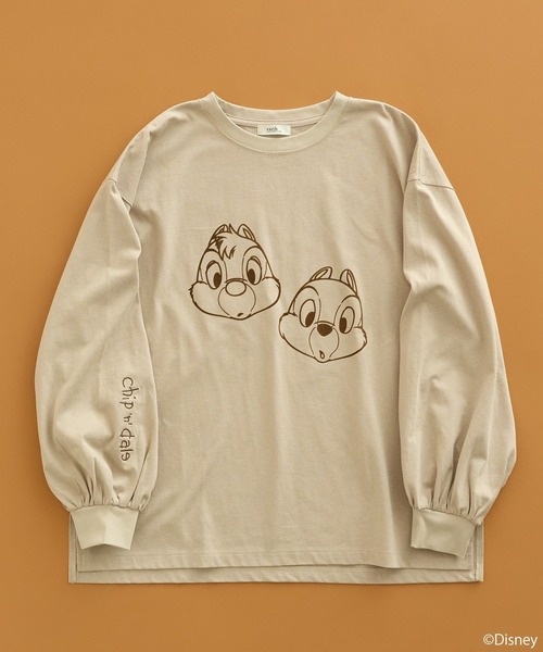 Disney（ディズニー） tシャツ Disney/アソートプリントロンTEE