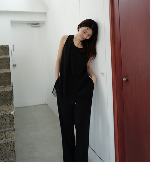 パンツドレス LACE TRIM SET UPの画像