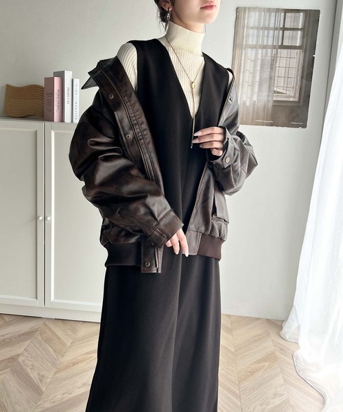 「classicalelf」 サロペットスカート X-LARGE ブラック レディース_画像9