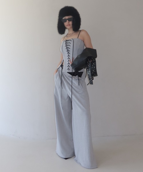 JOSE MOON（ジョゼムーン） LACEUP SWEAT BUSTIER/レースアップ