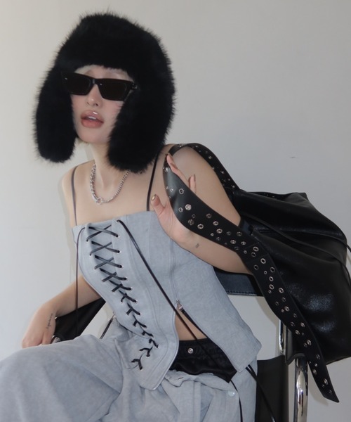 JOSE MOON（ジョゼムーン） LACEUP SWEAT BUSTIER/レースアップ