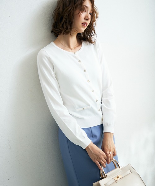 ダグ無し試着のみ［be witth M］Misayoメッシュロゴガーディガン MISCH MASCH（ミッシュマッシュ） カーディガン uvカット 2026春夏新作