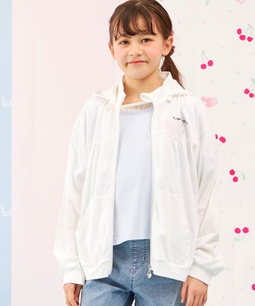 trois lapins kp パーカー 「Trois Lapins」 ジップアップ