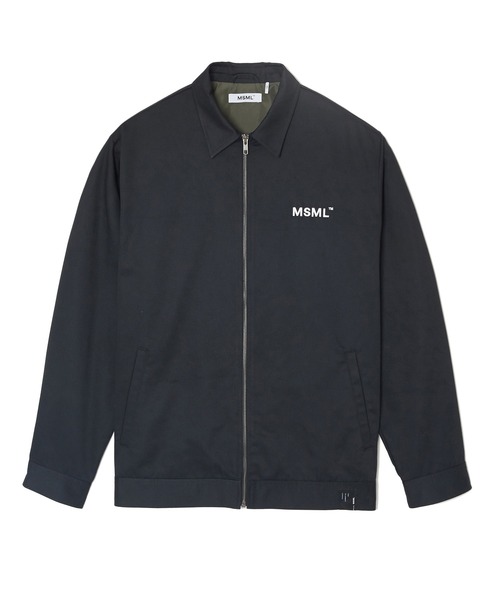 「MSML」 ブルゾン M ネイビー メンズ_画像2