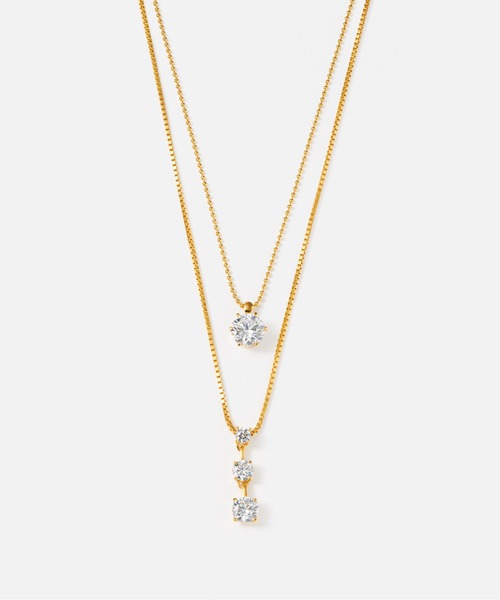 「Jewel closet by L&Co.」 ネックレス FREE ホワイトゴールド レディース_画像6