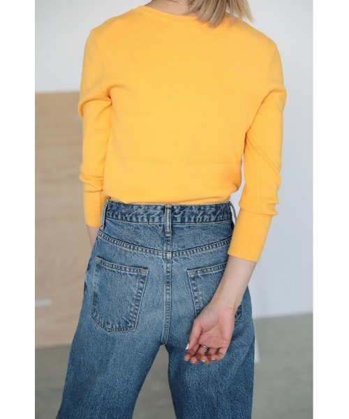 「BLACK BY MOUSSY」 デニムパンツ 26inch ライトブルー レディース_画像2