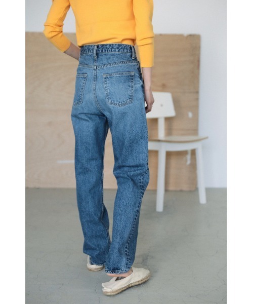 「BLACK BY MOUSSY」 デニムパンツ 26inch ライトブルー レディース_画像7