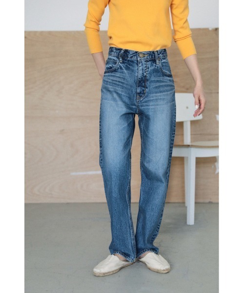 「BLACK BY MOUSSY」 デニムパンツ 26inch ライトブルー レディース_画像8