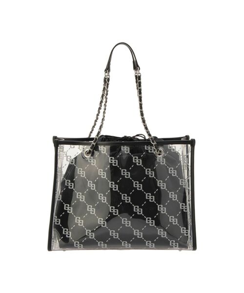 GYDA（ジェイダ） トートバッグ GG glitter print clearトートBAG