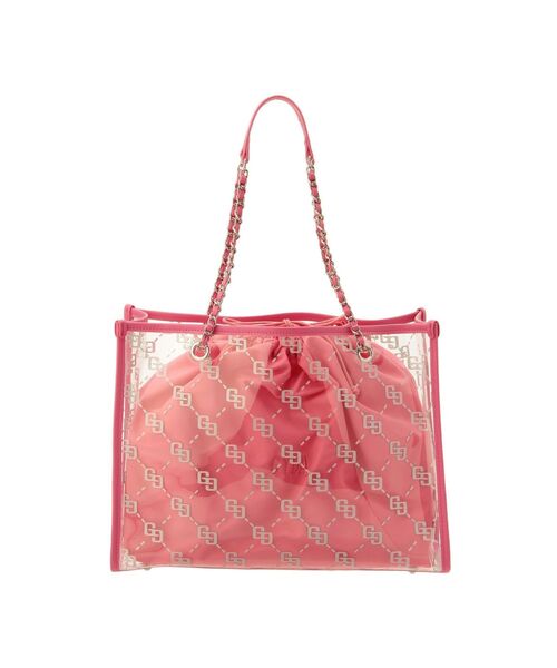GYDA（ジェイダ） トートバッグ GG glitter print clearトートBAG