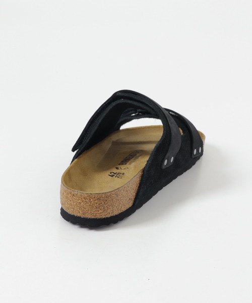 サンダル BIRKENSTOCK　UJI LENB/LEVE BLACK-REGULAR メンズの画像