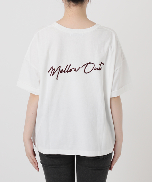 tシャツ 「追加2 / 新色」刺繍ロゴハーフスリーブT レディースの画像