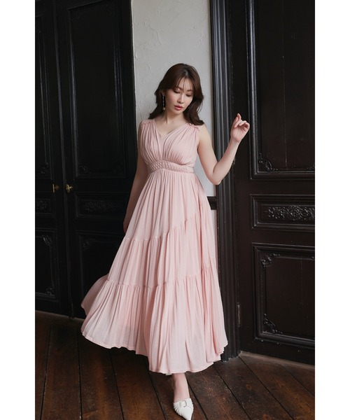 Her lip to ワンピース Phoebe Tiered Long Dress : ZOZOTOWN Yahoo!店