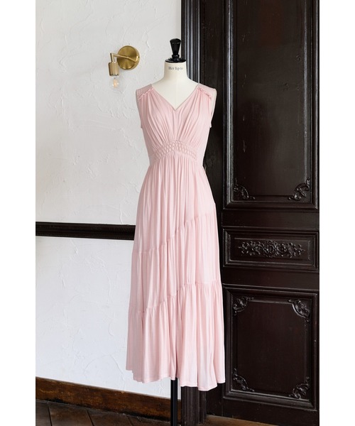 Her lip to ワンピース Phoebe Tiered Long Dress : ZOZOTOWN Yahoo!店