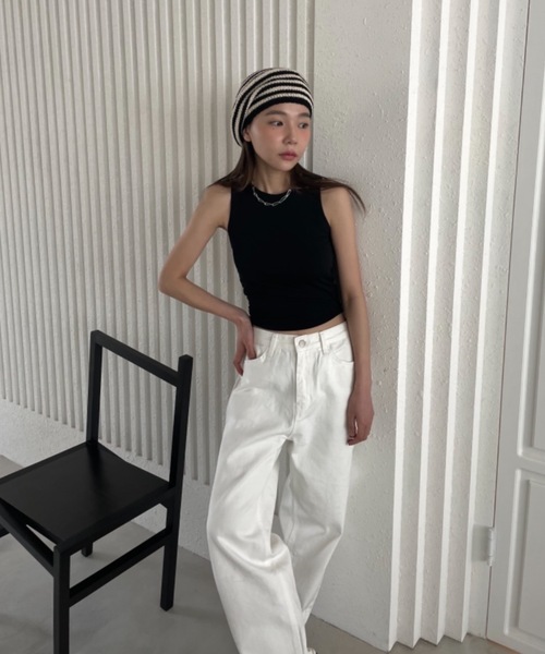 「Didot.showroom」 デニムパンツ M パープル レディース_画像2