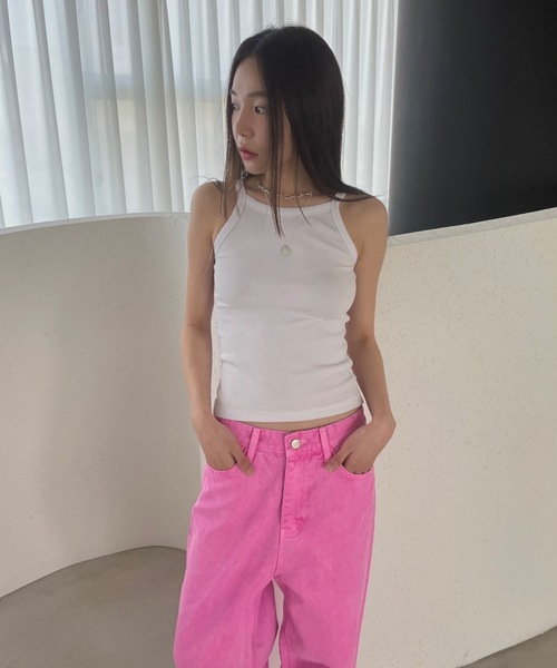 「Didot.showroom」 デニムパンツ M パープル レディース_画像7