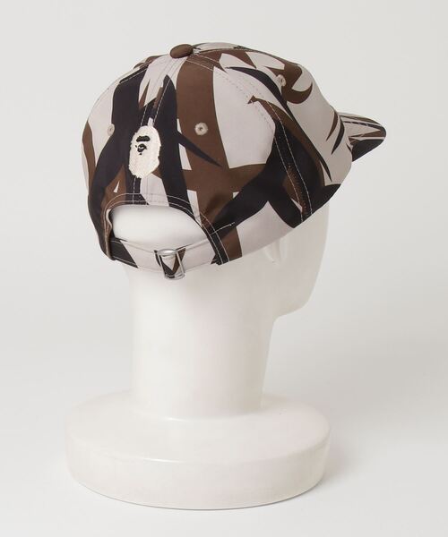 A BATHING APE（アベイシングエイプ） キャップ FREE ベージュ メンズ