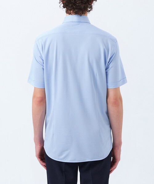 「MACKINTOSH PHILOSOPHY」 半袖シャツ 40 ネイビー メンズ_画像8