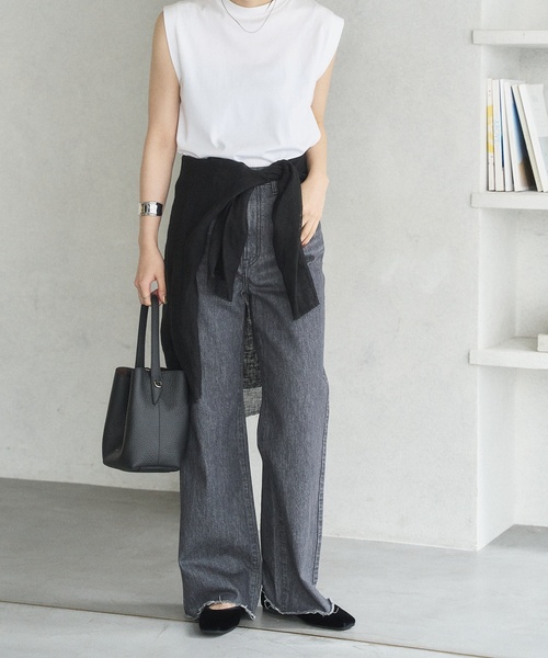 「LE TALON」 シューズ 23.5cm サックスブルー レディース_画像5