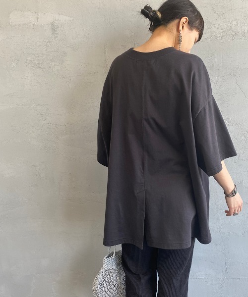 「AMERICANA」 半袖Tシャツ ONE SIZE ライトグリーン レディース_画像9