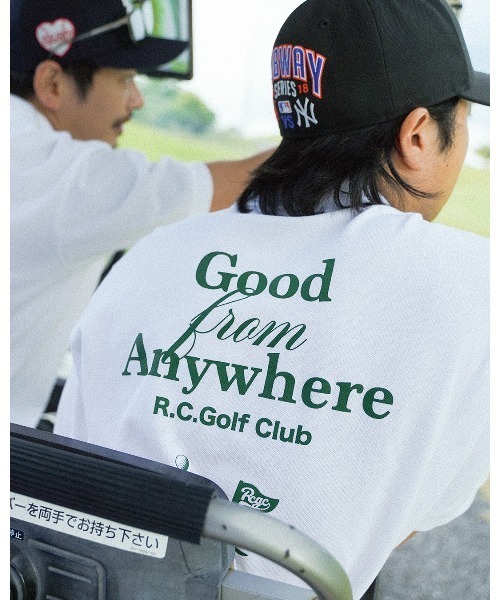 tシャツ グッドフロームエニーウェアー3Dロゴポロシャツ メンズ | #Re:room California Golf Club | 03