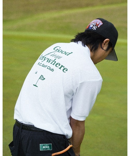 tシャツ グッドフロームエニーウェアー3Dロゴポロシャツ メンズ | #Re:room California Golf Club | 06