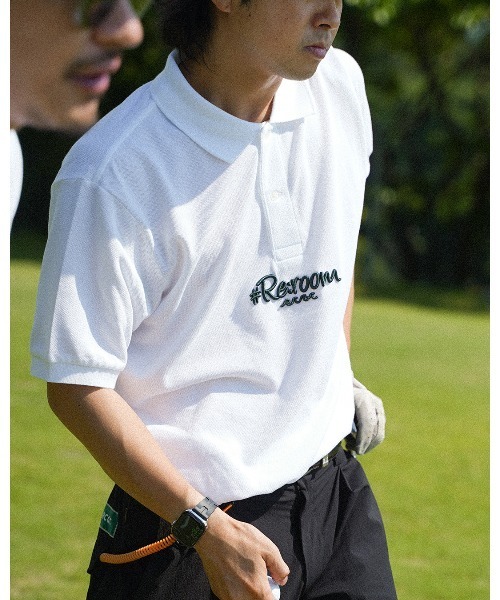 tシャツ グッドフロームエニーウェアー3Dロゴポロシャツ メンズ | #Re:room California Golf Club | 07