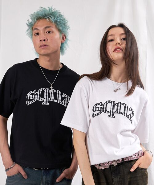 「SEQUENZ」 半袖Tシャツ SMALL ブラック メンズ_画像3