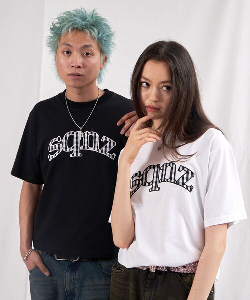 「SEQUENZ」 半袖Tシャツ SMALL ブラック メンズ_画像5