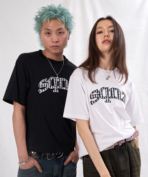「SEQUENZ」 半袖Tシャツ SMALL ブラック メンズ_画像7