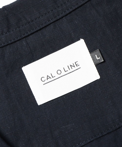 「CAL O LINE」 長袖シャツ L ネイビー メンズ_画像9