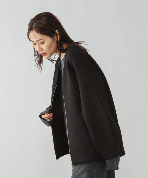 「GLOBAL WORK」 カーディガン LARGE グレー レディース_画像5