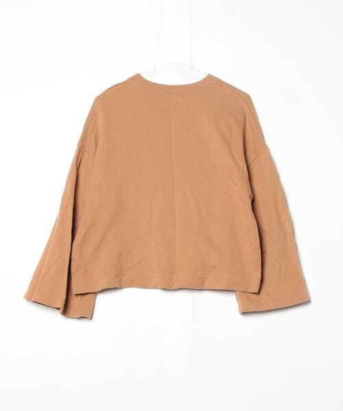 「ZUCCa」 長袖カットソー M size ブラウン レディース_画像2