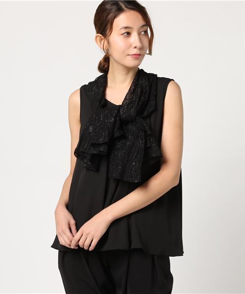 kana オケージョン トップス Kana レーストップスの 4WAYセットアップ 結婚式 お呼ばれ