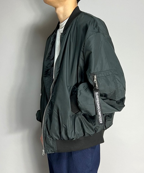 BEATJIVE（ビートジャイブ） ma1 ma-1 MA-1 ブルゾン オーバーサイズ