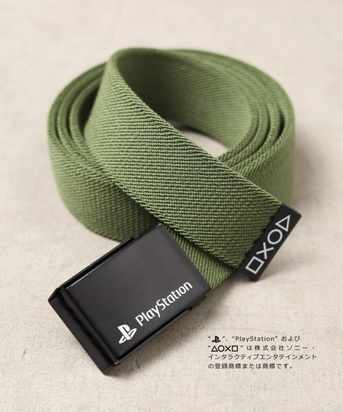 MUG ベルト 「PlayStation」ストレッチGIベルト メンズ レディース