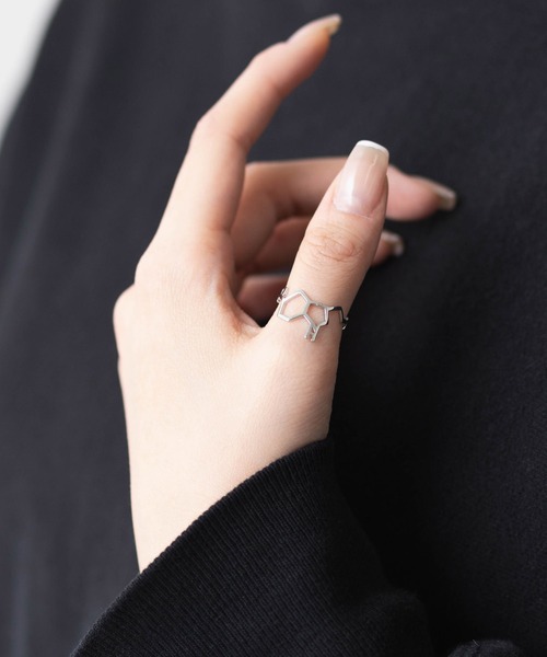 gargle（ガーグル） 指輪 リング 化学式モチーフデザインリング